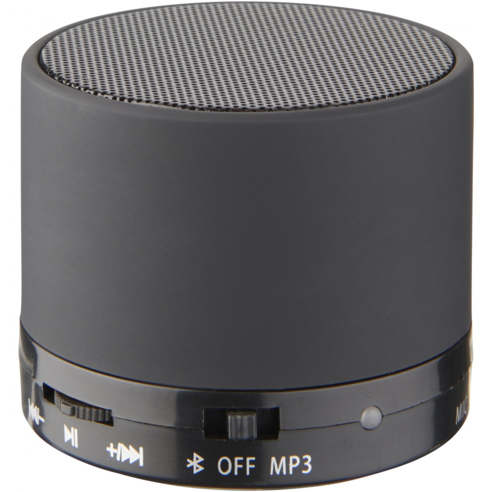 Logo trade corporate gift photo of: Duck cylinder Bluetooth® speaker with rubber finish