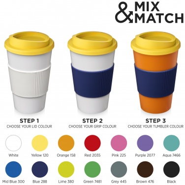 Logotrade corporate gift picture of: Americano® 350 ml insulated tumbler with grip