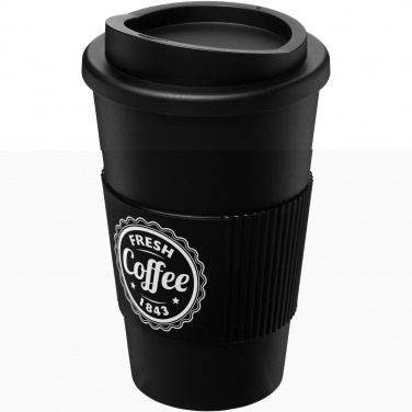 Logotrade promotional item image of: Americano® 350 ml insulated tumbler with grip