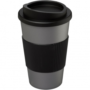 Logo trade promotional gifts image of: Americano® 350 ml insulated tumbler with grip