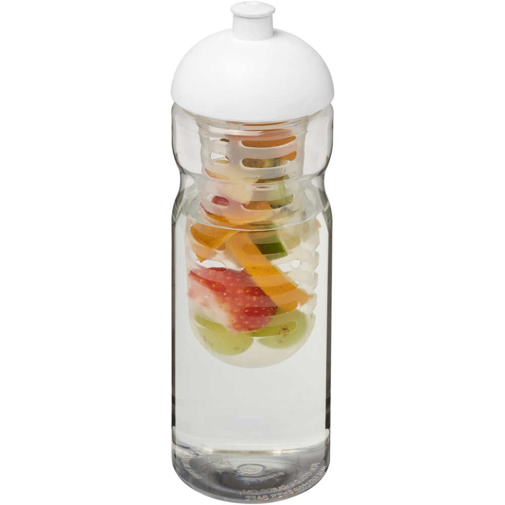 Logotrade promotional giveaway picture of: H2O Active® Base 650 ml dome lid sport bottle & infuser