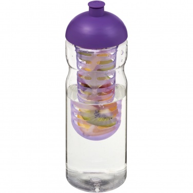 Logotrade promotional merchandise image of: H2O Active® Base 650 ml dome lid sport bottle & infuser