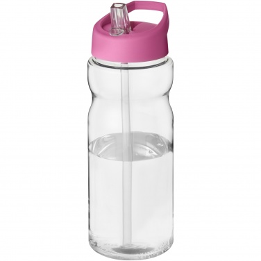 Logo trade promotional merchandise image of: H2O Active® Base 650 ml spout lid sport bottle