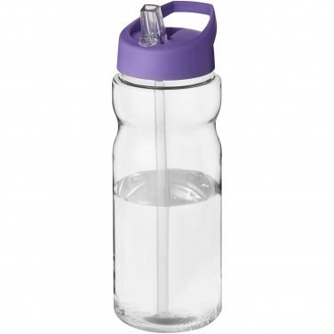 Logo trade promotional gifts image of: H2O Active® Base 650 ml spout lid sport bottle
