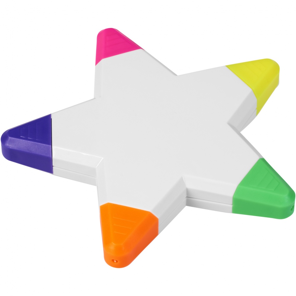 Logo trade advertising products picture of: Solvig star highlighter