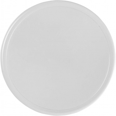 Logo trade promotional merchandise picture of: Ellison round plastic coaster with paper insert
