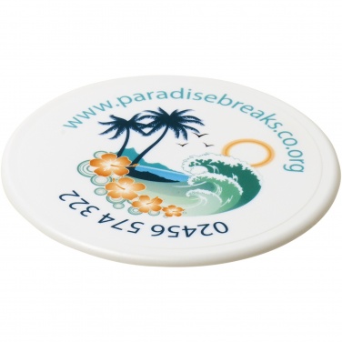Logotrade promotional gift picture of: Renzo round plastic coaster