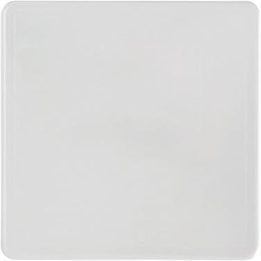 Logo trade corporate gifts image of: Renzo square plastic coaster