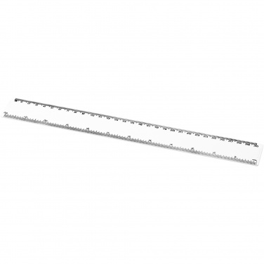 Logo trade promotional merchandise photo of: Renzo 30 cm plastic ruler