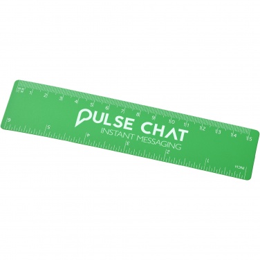 Logotrade promotional item picture of: Rothko 15 cm plastic ruler
