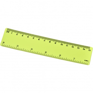 Logo trade promotional giveaways picture of: Rothko 15 cm plastic ruler