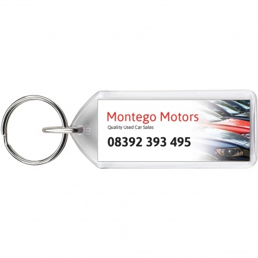 Logo trade promotional gifts picture of: Stein F1 reopenable keychain