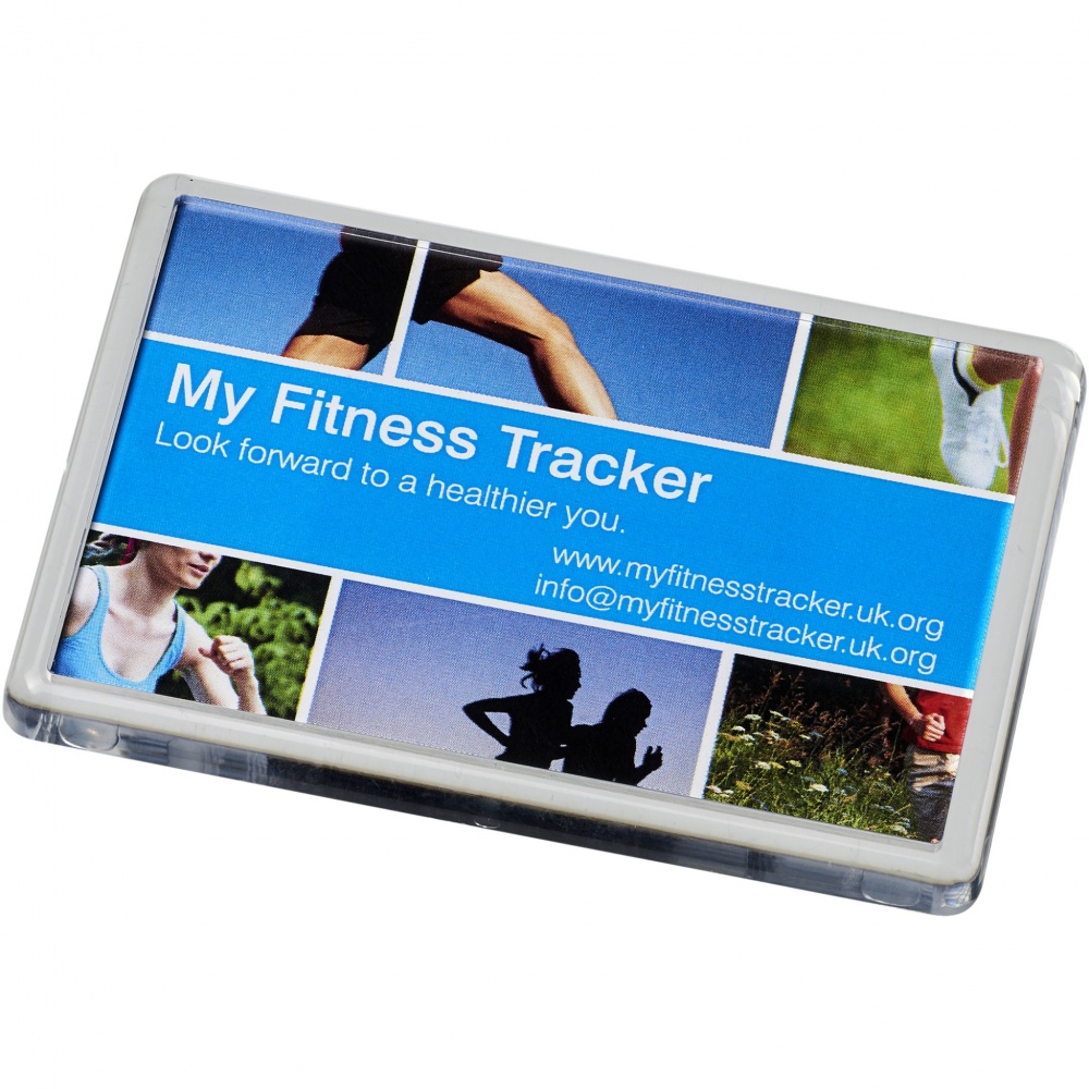 Logo trade advertising products picture of: Lure plastic fridge magnet