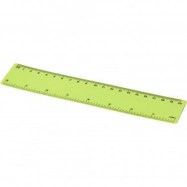 Logo trade corporate gifts picture of: Rothko 20 cm plastic ruler