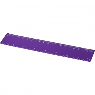 Logo trade promotional items image of: Rothko 20 cm plastic ruler