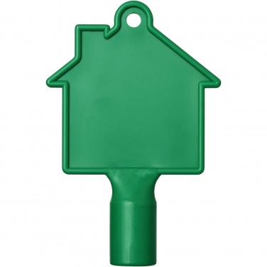 Logo trade promotional items picture of: Maximilian house-shaped utility key