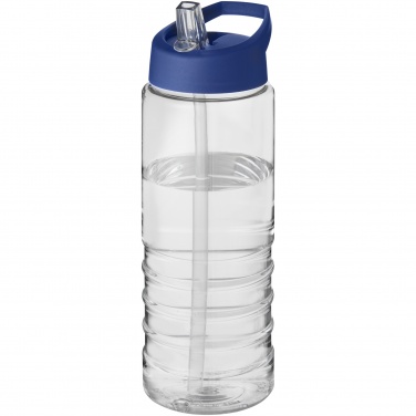 Logo trade corporate gifts image of: H2O Active® Treble 750 ml spout lid sport bottle