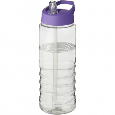 Logo trade promotional gifts picture of: H2O Active® Treble 750 ml spout lid sport bottle