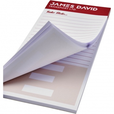 Logo trade promotional merchandise photo of: Desk-Mate® 1/3 A4 notepad