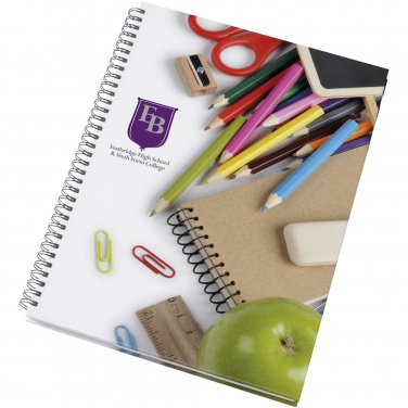 Logo trade advertising products image of: Wire-o A4 notebook hard cover