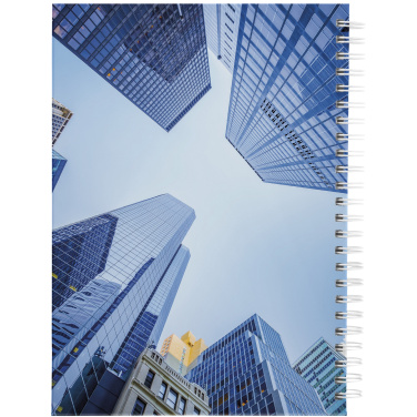Logo trade advertising products image of: Wire-o A5 notebook hard cover