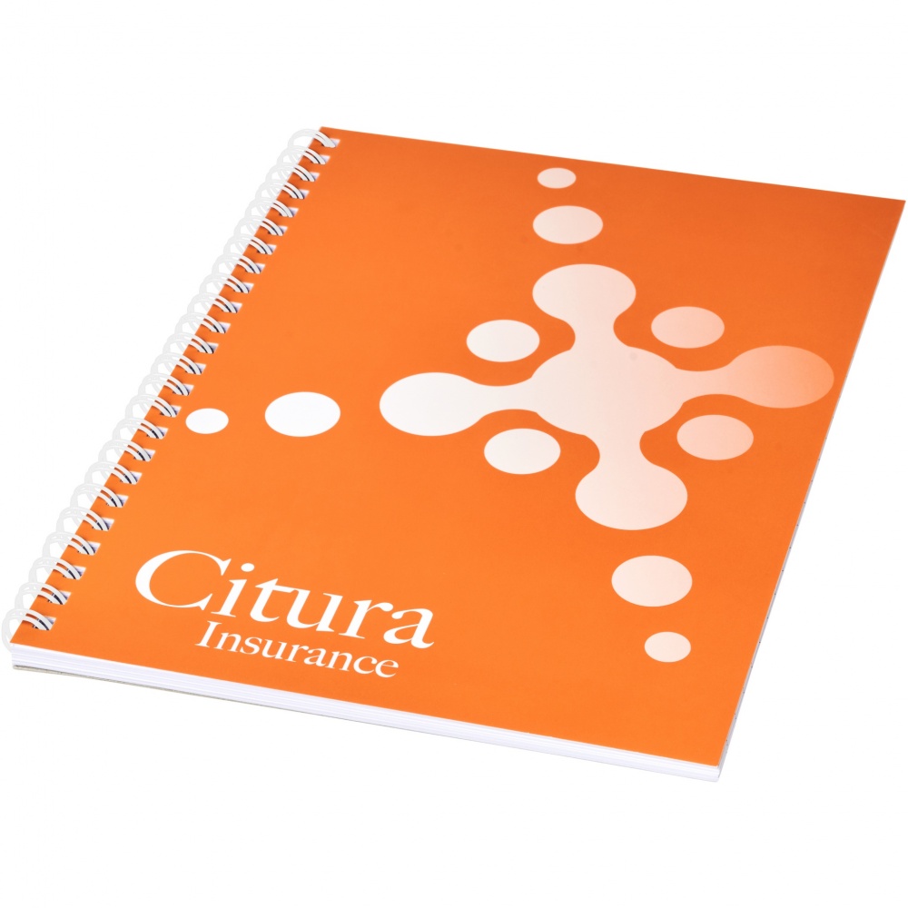 Logotrade corporate gift picture of: Desk-Mate® A5 notebook synthetic cover