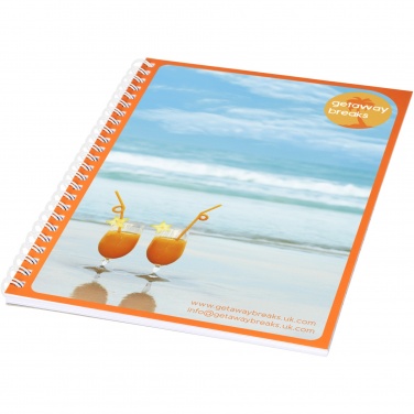 Logotrade promotional item picture of: Desk-Mate® A5 notebook synthetic cover