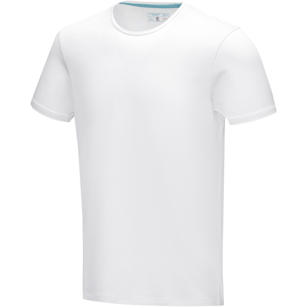 Logo trade promotional merchandise photo of: Balfour short sleeve men's organic t-shirt