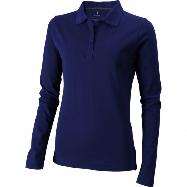 Logotrade promotional item picture of: Oakville long sleeve women's polo