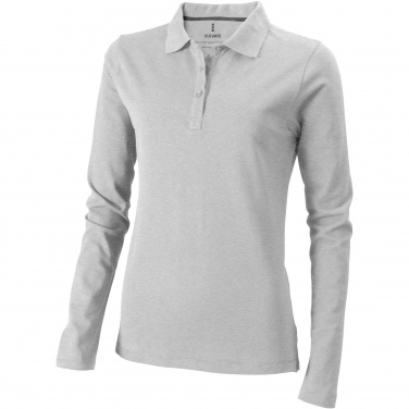 Logotrade promotional gifts photo of: Oakville long sleeve women's polo