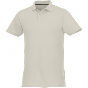 Logo trade promotional giveaways image of: Helios short sleeve men's polo