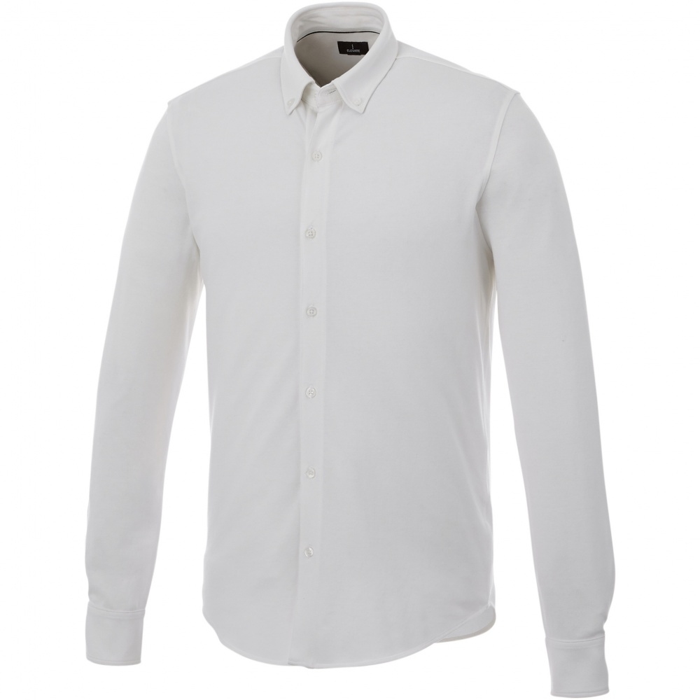 Logotrade promotional gift picture of: Bigelow long sleeve men's pique shirt