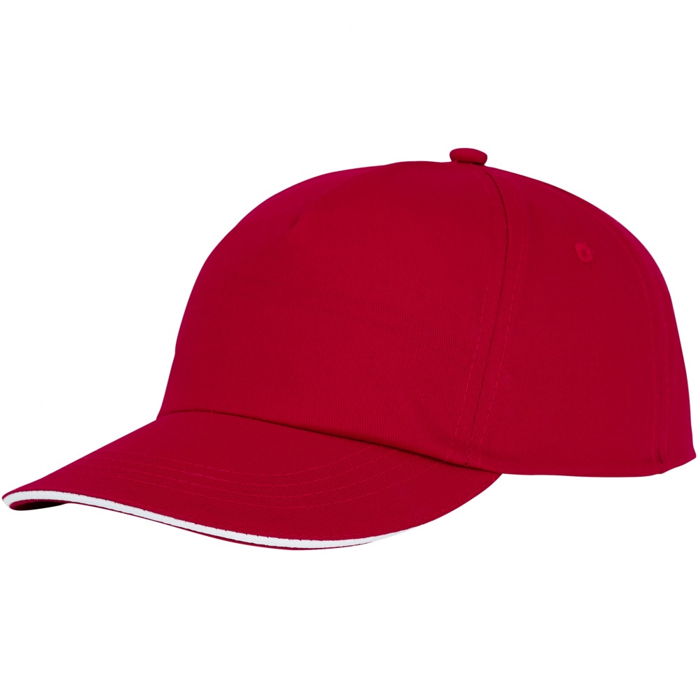 Logo trade promotional merchandise image of: Styx 5 panel sandwich cap