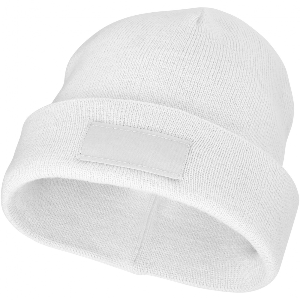 Logo trade business gifts image of: Boreas beanie with patch