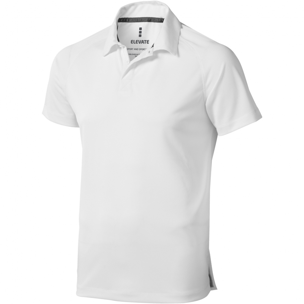 Logo trade promotional giveaway photo of: Ottawa short sleeve men's cool fit polo