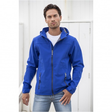 Logo trade business gifts image of: Langley men's softshell jacket