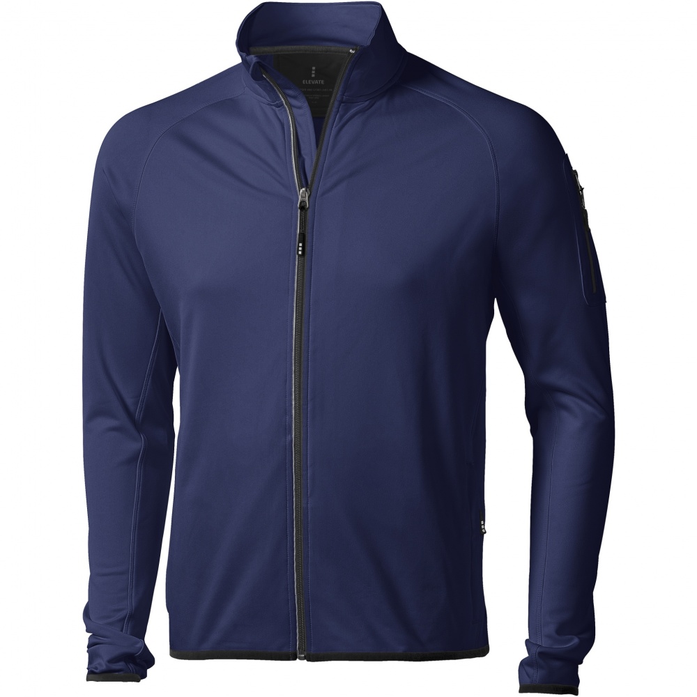 Logo trade promotional gift photo of: Mani men's performance full zip fleece jacket