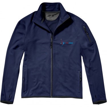 Logo trade business gift photo of: Mani men's performance full zip fleece jacket