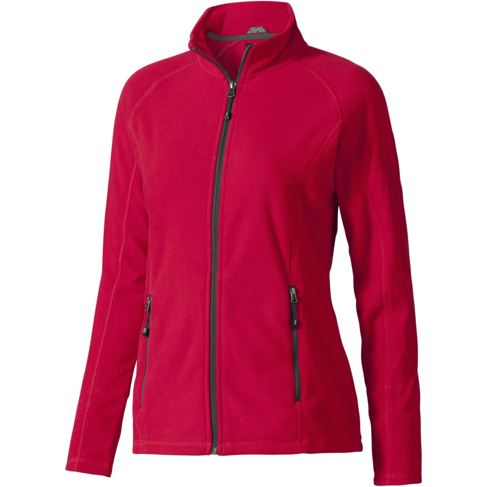 Logo trade promotional giveaway photo of: Rixford women's full zip fleece jacket