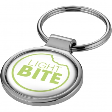 Logo trade promotional gifts image of: Orlene round keychain