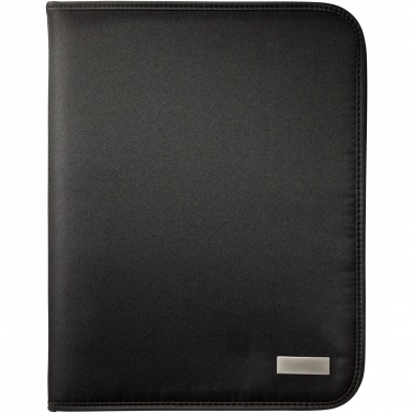 Logo trade promotional merchandise photo of: Stanford deluxe A4 zippered portfolio
