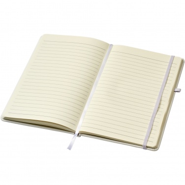 Logo trade promotional merchandise photo of: Polar A5 notebook with lined pages