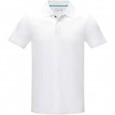 Logotrade promotional items photo of: Graphite short sleeve men’s organic polo