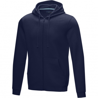 Logotrade promotional merchandise picture of: Ruby men’s organic recycled full zip hoodie