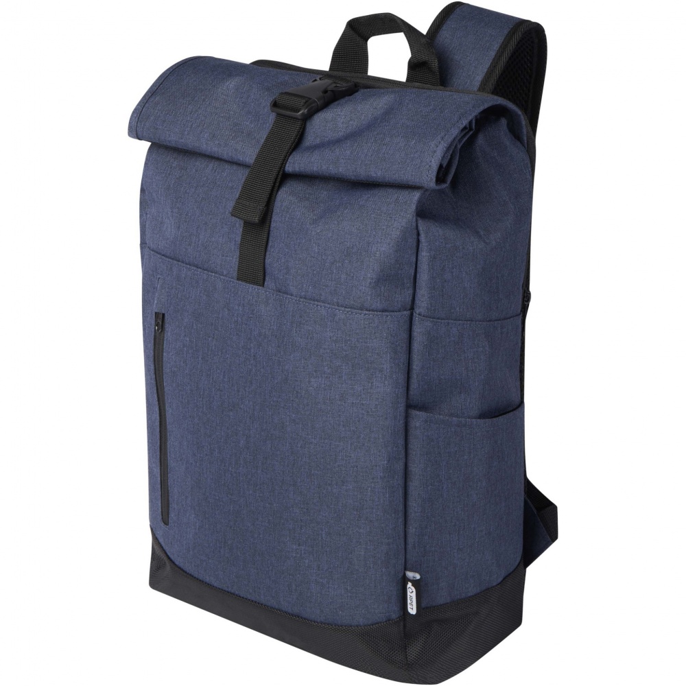 Logotrade promotional item picture of: Hoss 15.6" roll-up laptop backpack 12L