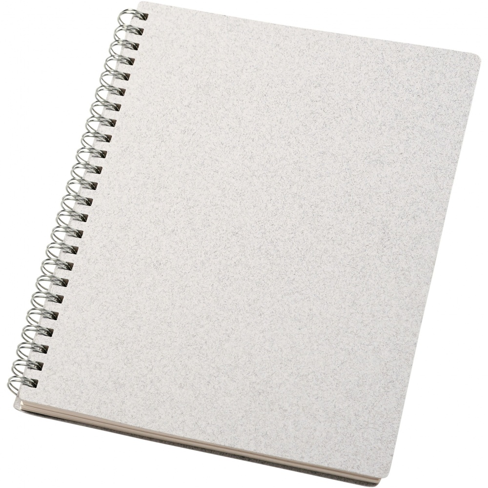 Logotrade promotional merchandise photo of: Bianco A5 size wire-o notebook