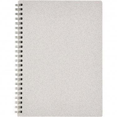 Logotrade business gift image of: Bianco A5 size wire-o notebook