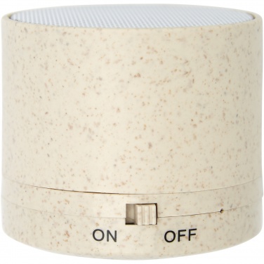 Logotrade advertising product image of: Kikai wheat straw Bluetooth® speaker
