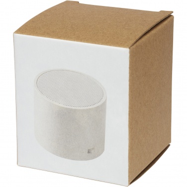 Logo trade promotional items picture of: Kikai wheat straw Bluetooth® speaker