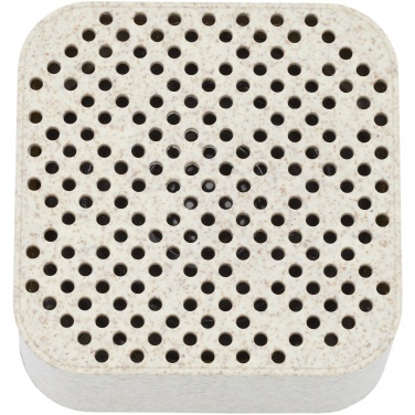 Logo trade corporate gifts picture of: Aira wheat straw Bluetooth® speaker